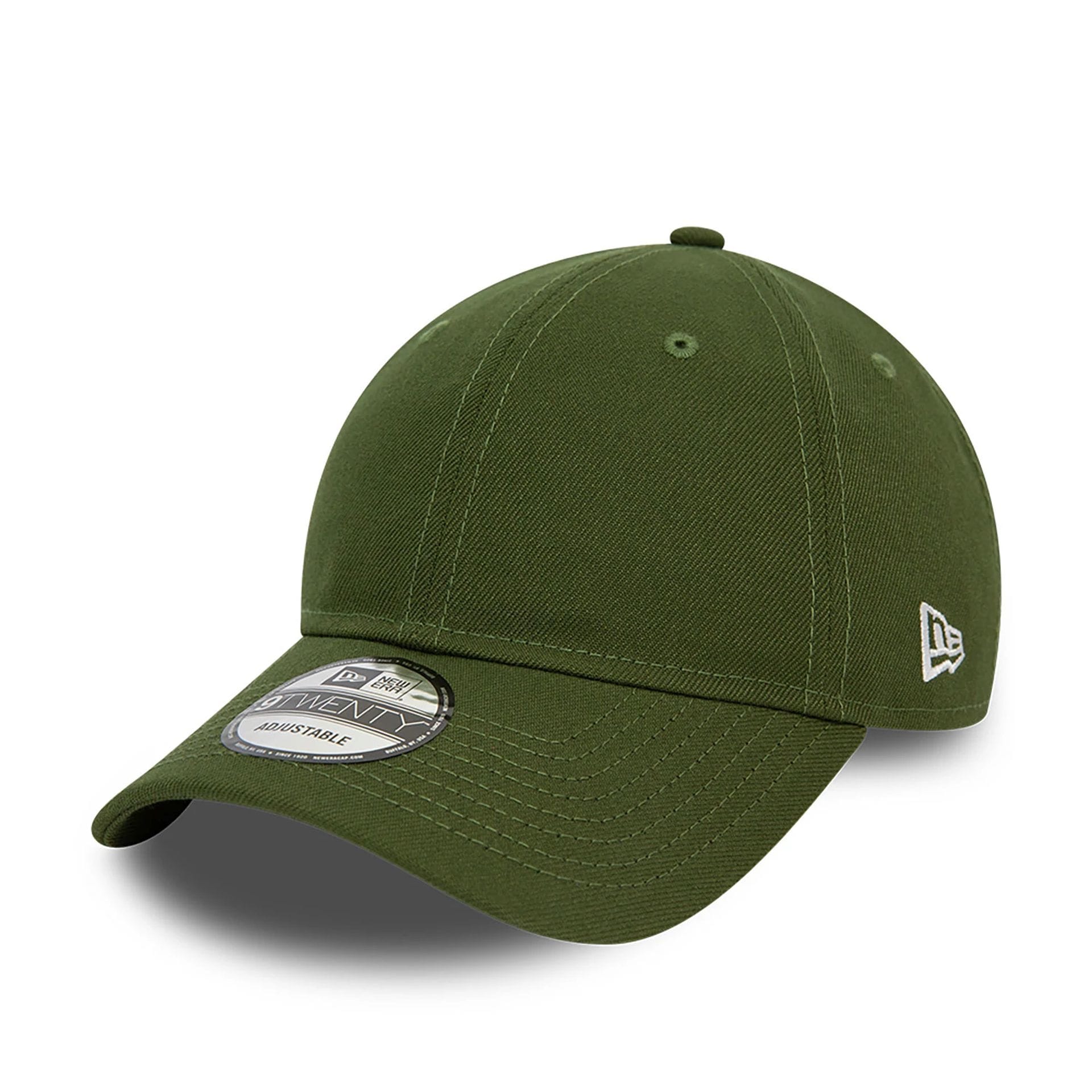 New Era Blank Dark Green 9TWENTY Cap | NEC EU