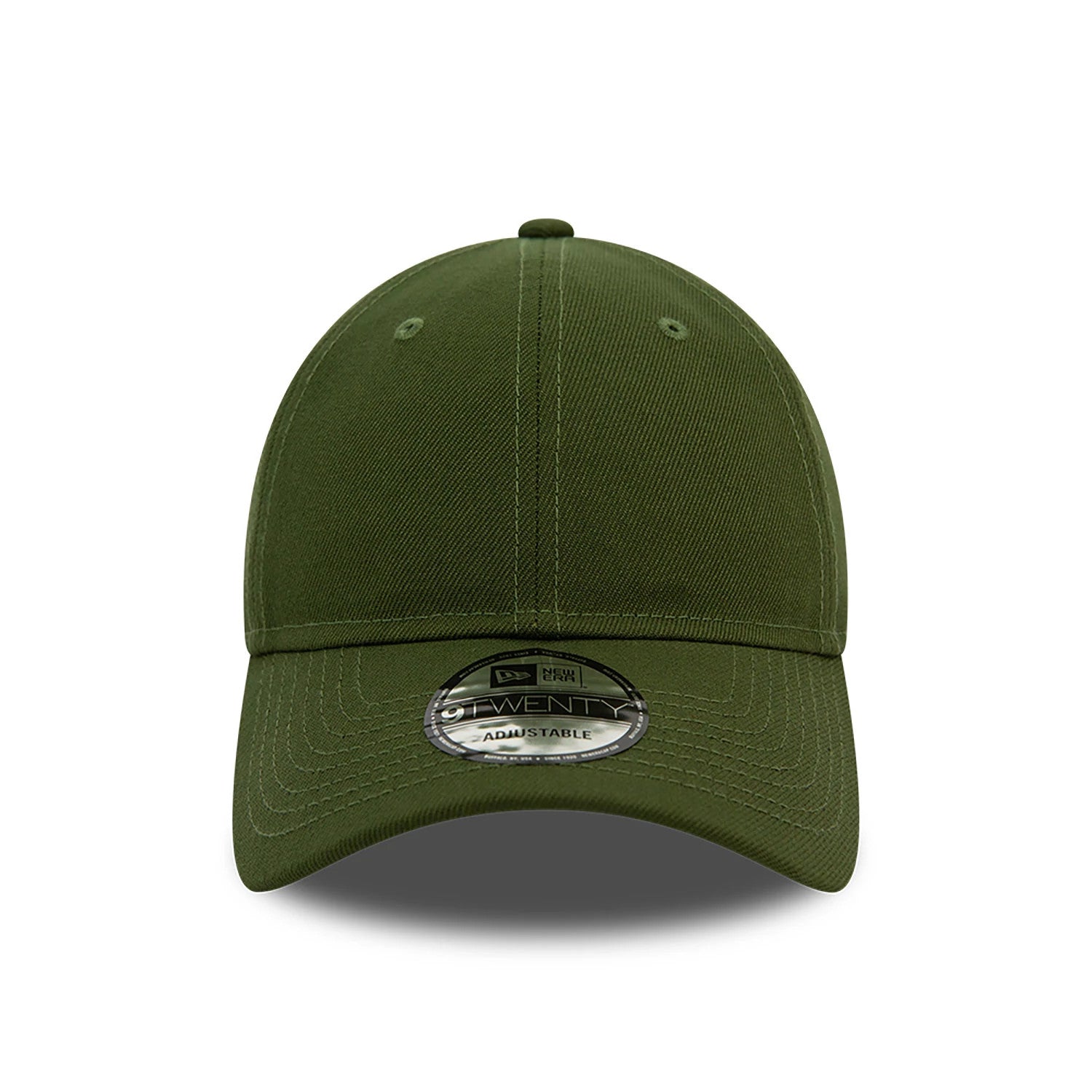 This is a Blank New Era Dark Green 9TWENTY Adjustable Cap 2