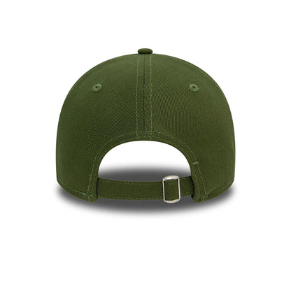 This is a Blank New Era Dark Green 9TWENTY Adjustable Cap 6