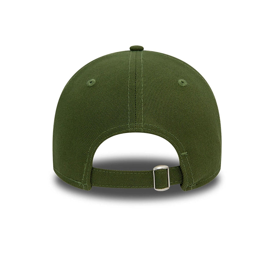 This is a Blank New Era Dark Green 9TWENTY Adjustable Cap 6