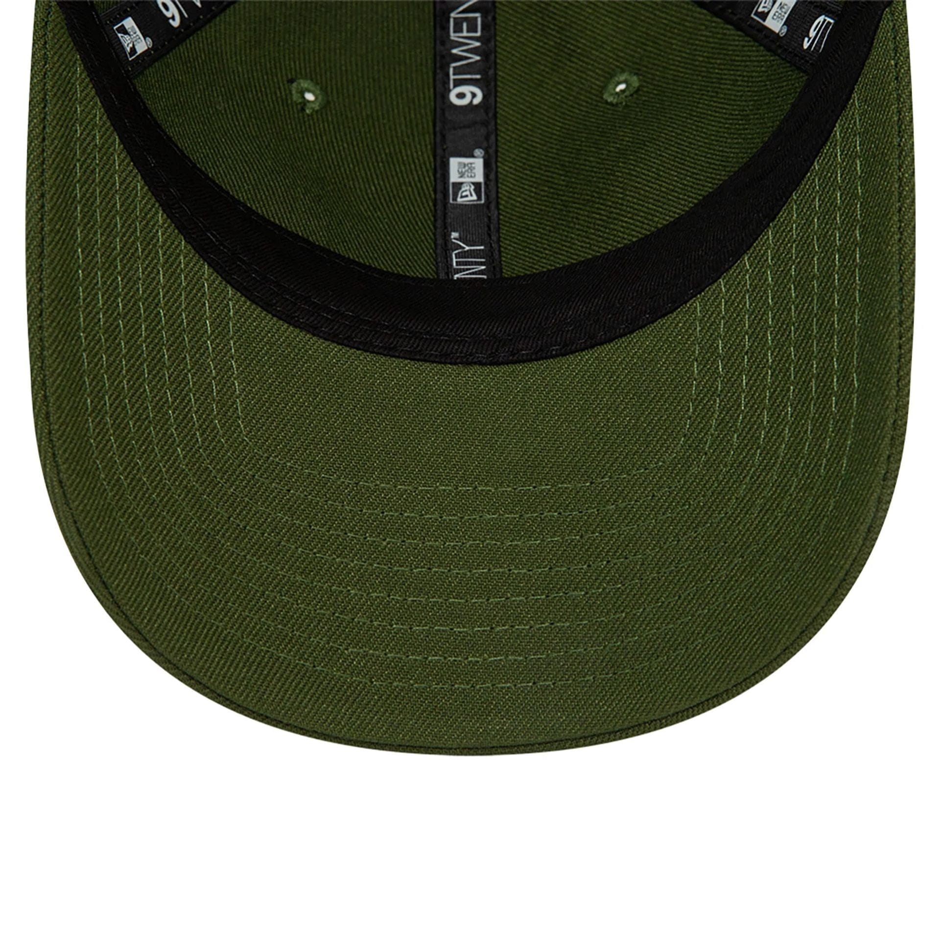 This is a Blank New Era Dark Green 9TWENTY Adjustable Cap 7