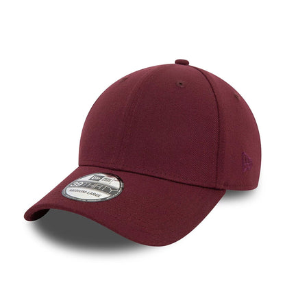 This is a New Era Dark Purple 39THIRTY Stretch Fit Cap 1