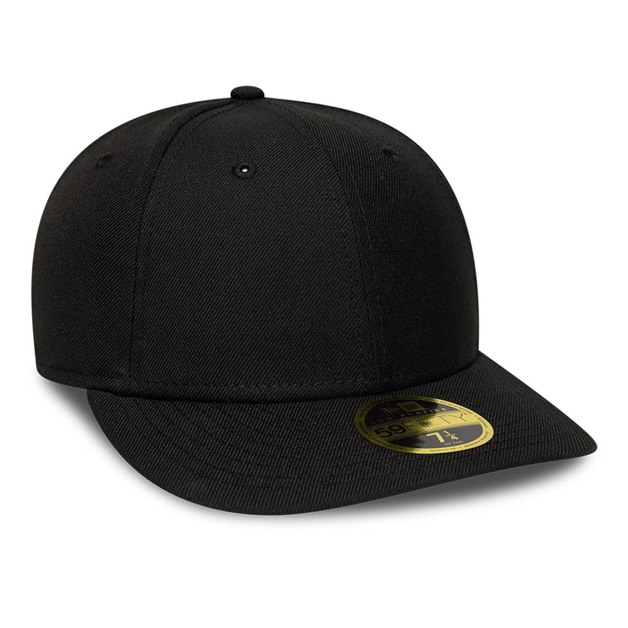 Pictured is this New Era Low Profile 59FIFTY Fitted cap in black. 4