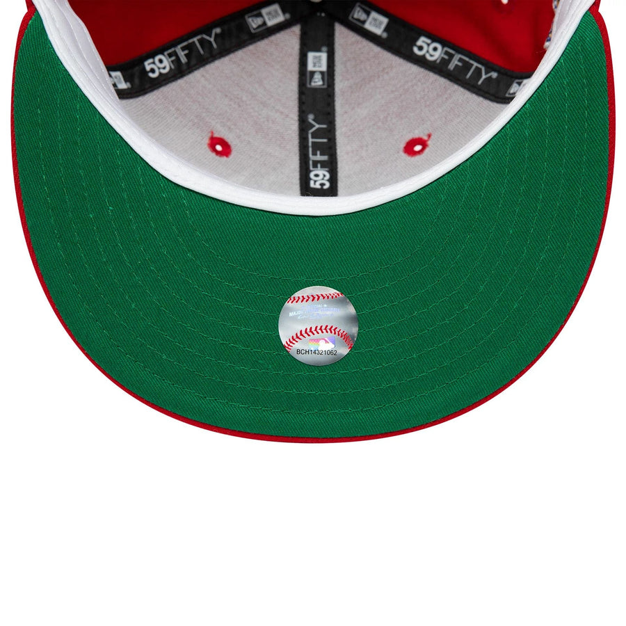 Pictured is this New York Yankees MLB World Series 1996 Red 59FIFTY Fitted cap. 2