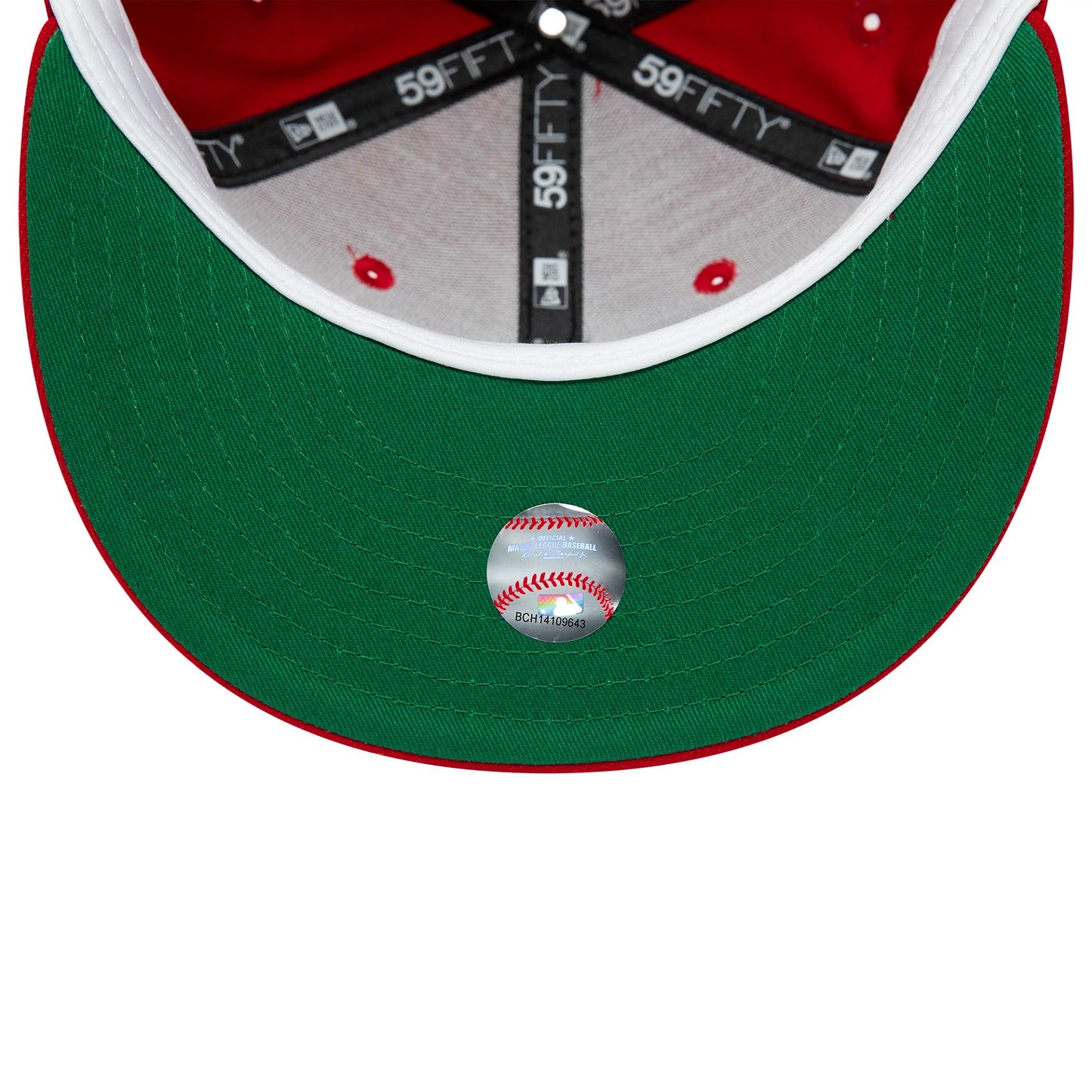 Pictured is this LA Dodgers MLB World Series 1963 Red 59FIFTY Fitted cap. 2