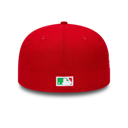 Pictured is this Athletics MLB World Series 1989 Red 59FIFTY Fitted cap. 5