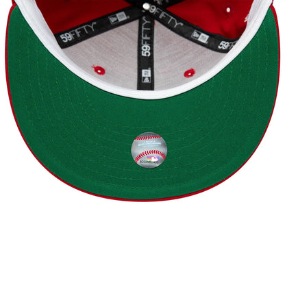 Pictured is this Athletics MLB World Series 1989 Red 59FIFTY Fitted cap. 2