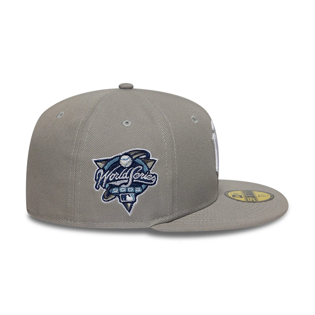 This is a New York Yankees Grey & Blue 59FIFTY Fitted Cap 5