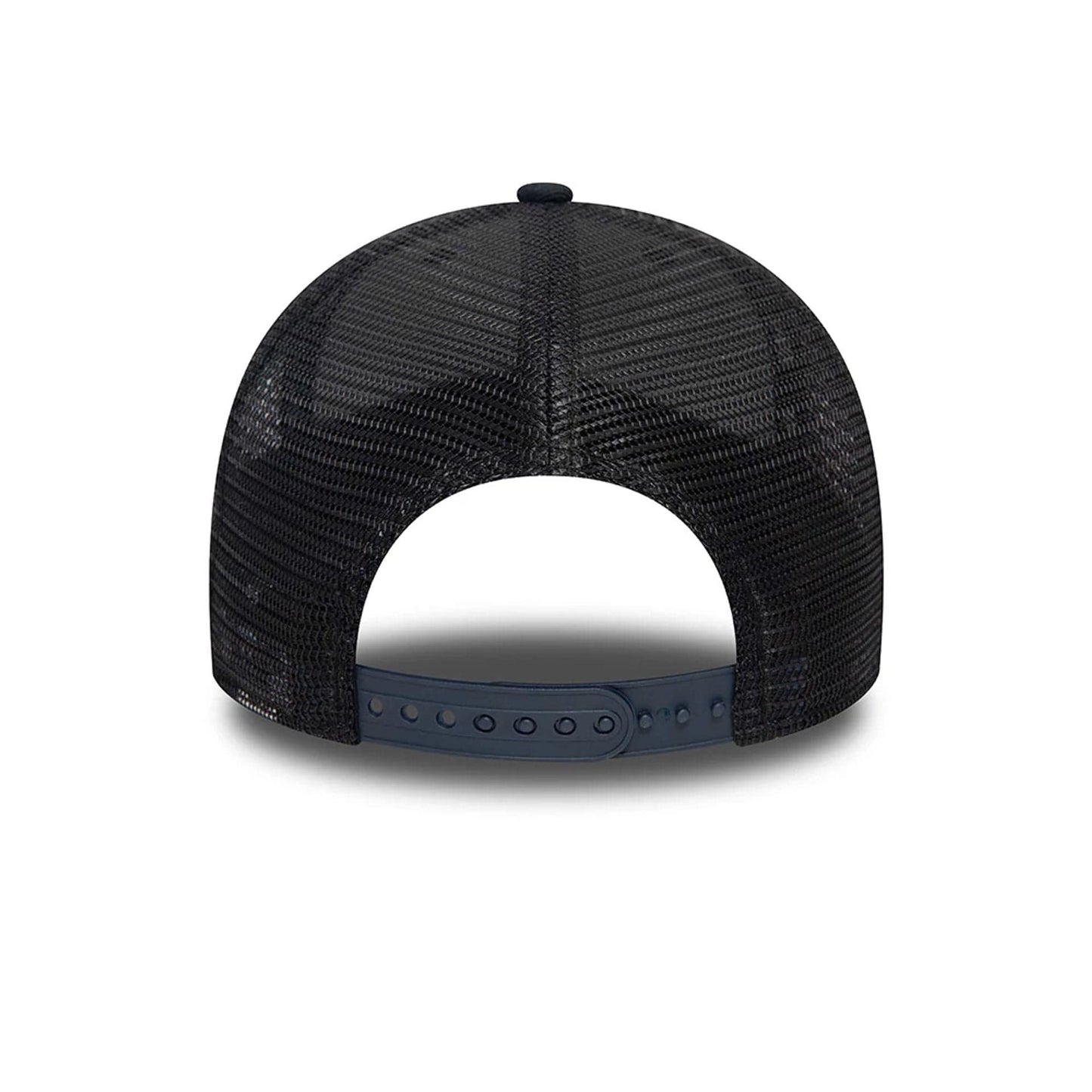 This is a New Era Blank Navy 9FORTY Trucker Cap 7