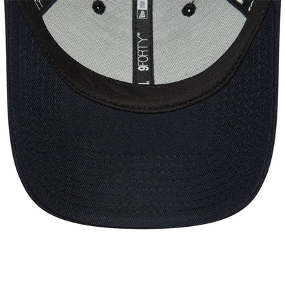 This is a New Era Blank Navy 9FORTY Trucker Cap 6