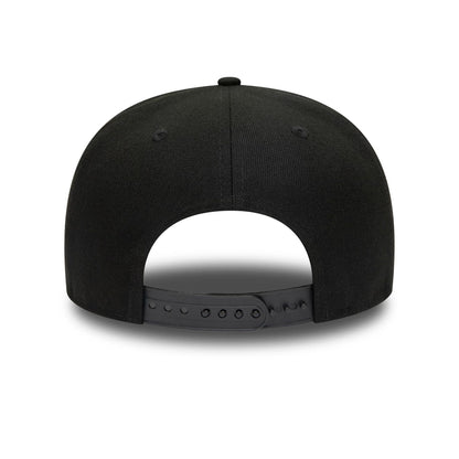 This is a Chicago Bulls NBA Over To The Bulls Black And Red 9FIFTY Snapback Adjustable Cap 5