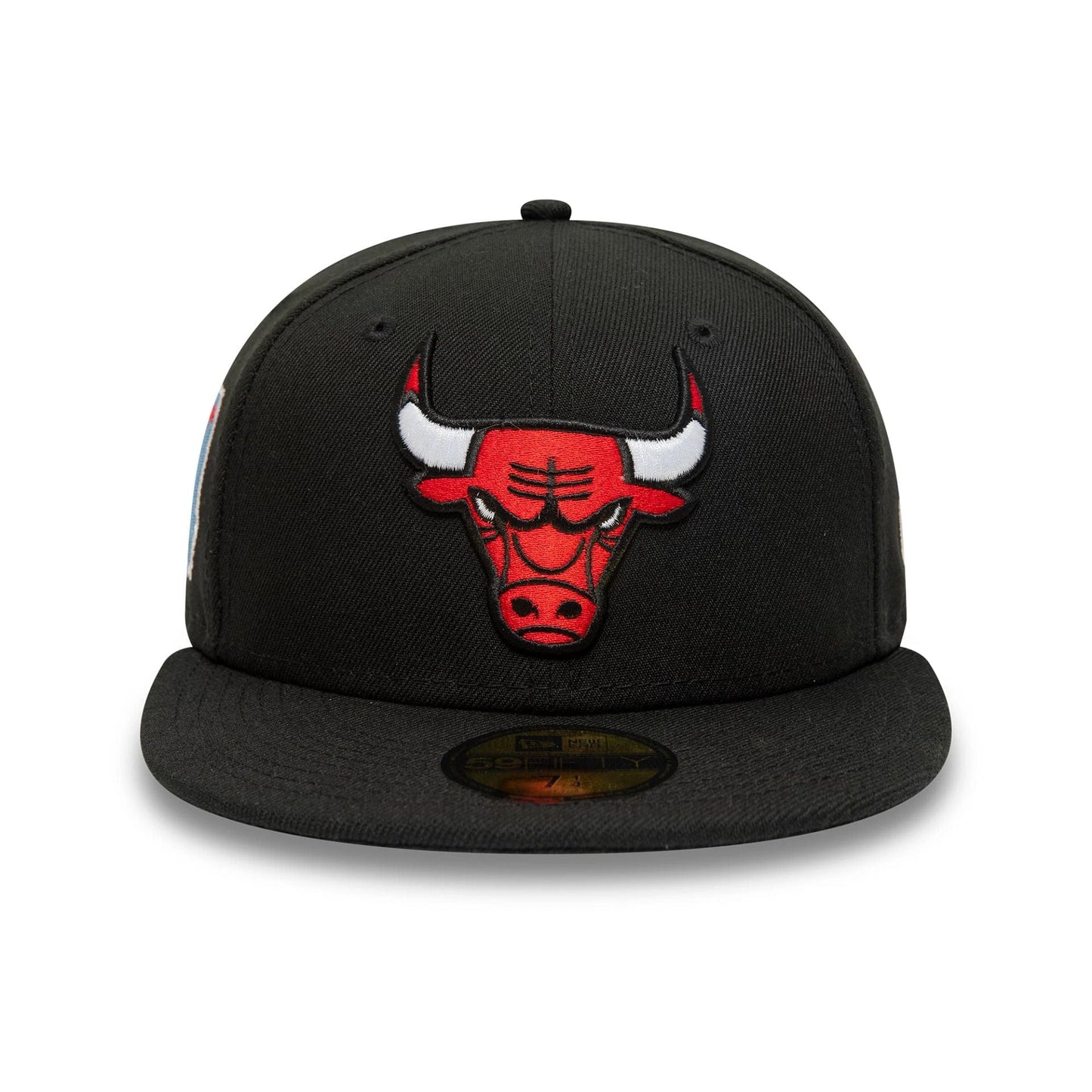 This is a Chicago Bulls Black State Black 59FIFTY Fitted Cap 2
