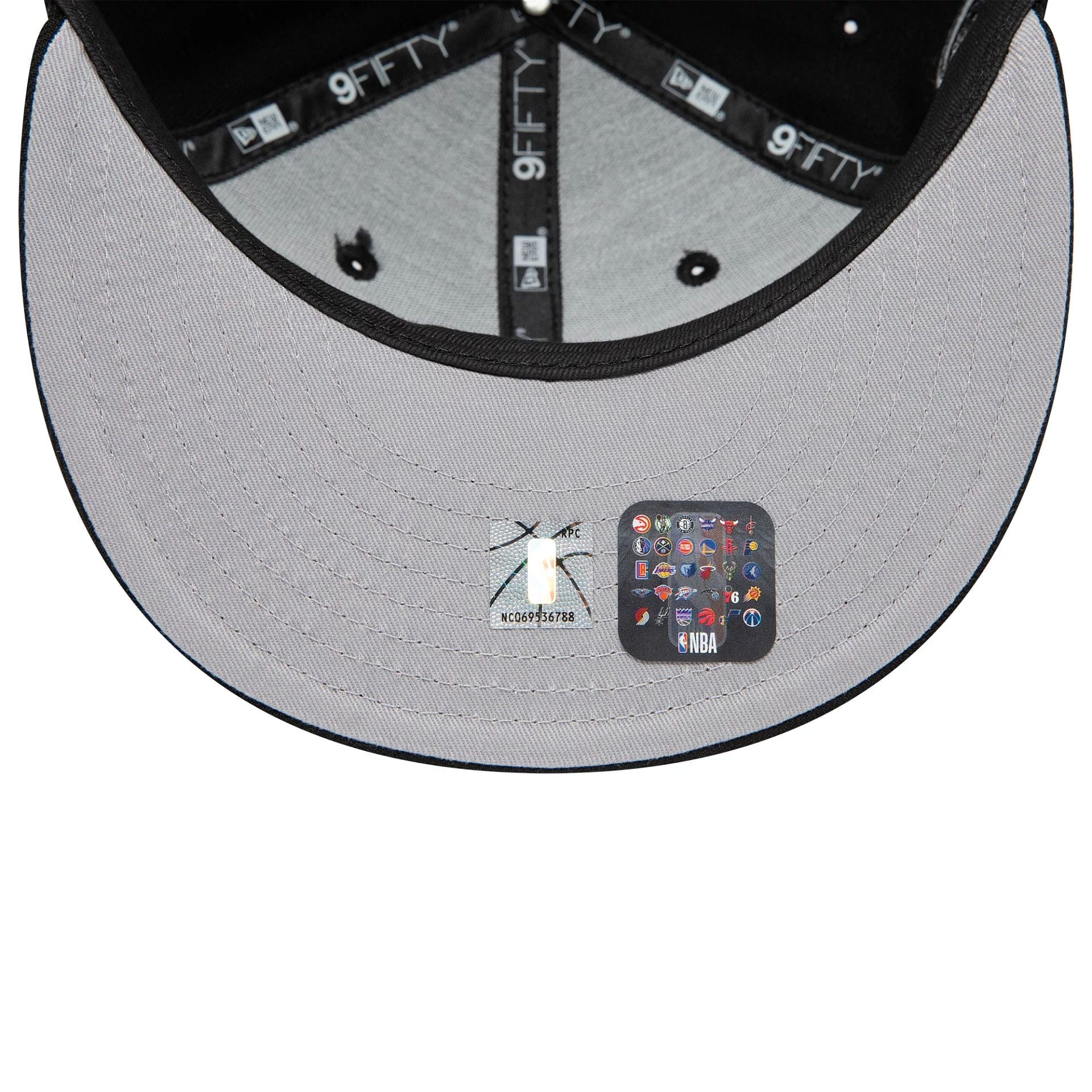 Pictured is this Brooklyn Nets NBA Black 9FIFTY Snapback Adjustable cap. 2