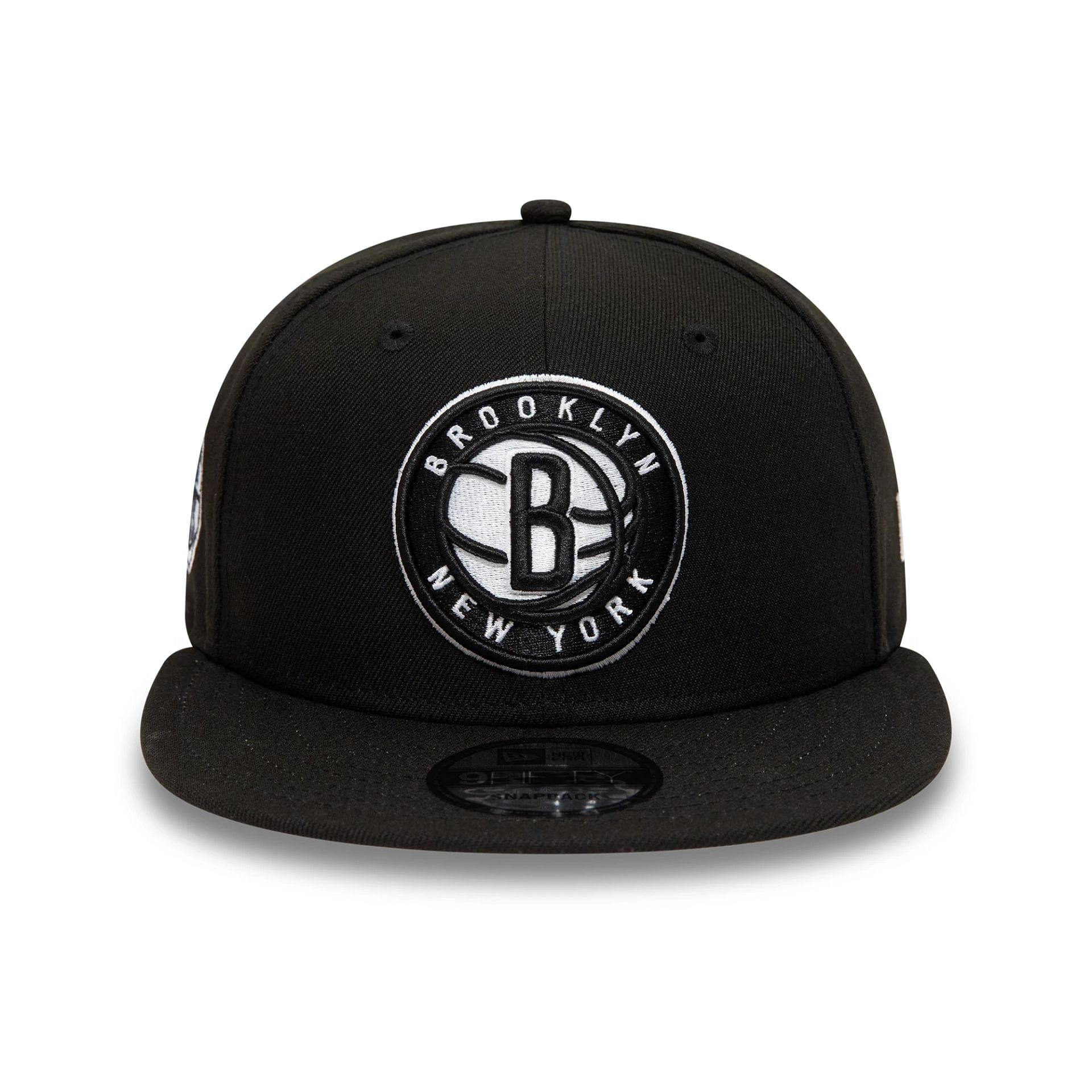 Pictured is this Brooklyn Nets NBA Black 9FIFTY Snapback Adjustable cap. 3