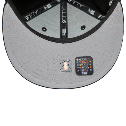 Pictured is this Chicago Bulls NBA Sidepatch Black 9FIFTY Snapback Adjustable cap. 2