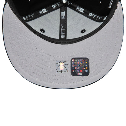 Pictured is this LA Lakers NBA Black 9FIFTY Snapback Adjustable cap. 2