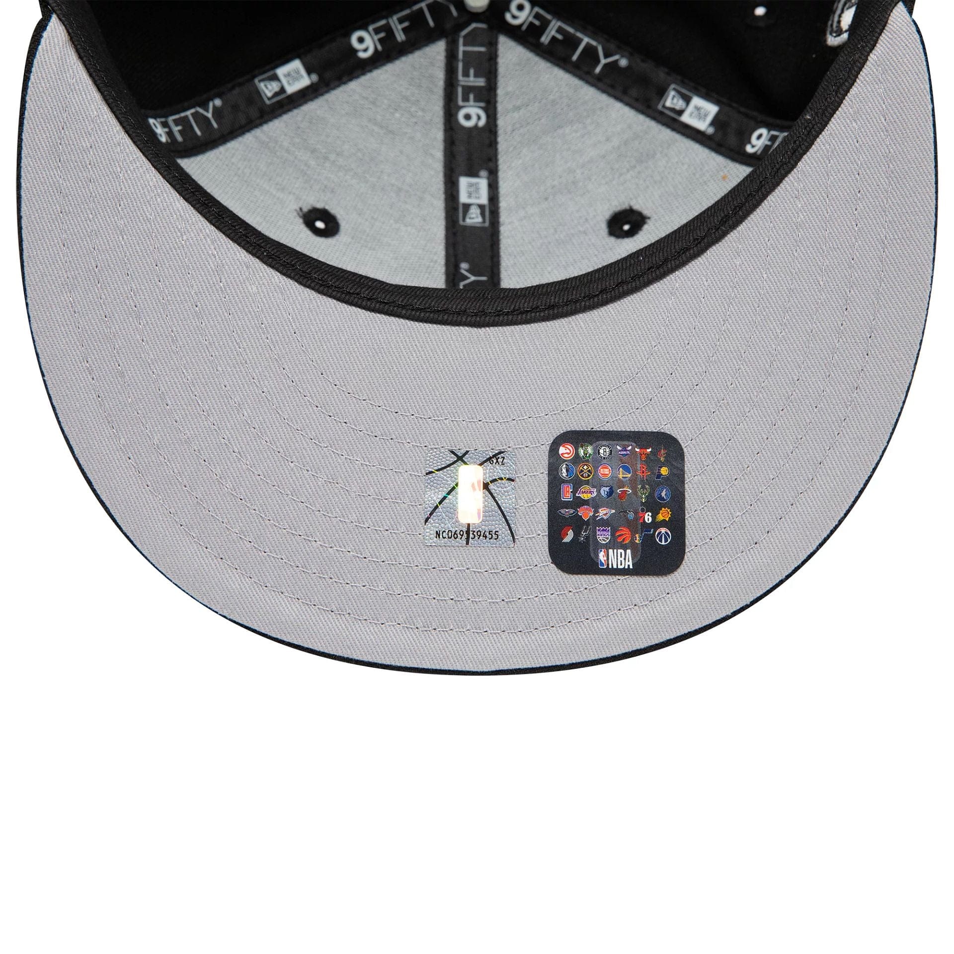 Pictured is this Miami Heat NBA Black 9FIFTY Snapback Adjustable cap. 2