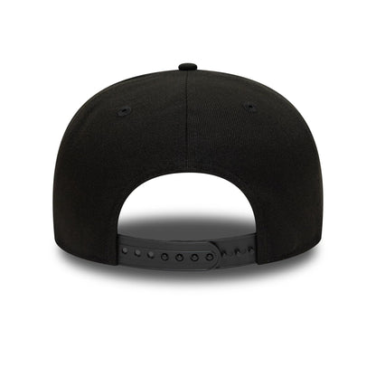 Pictured is this New York Knicks NBA Black 9FIFTY Snapback Adjustable cap. 5