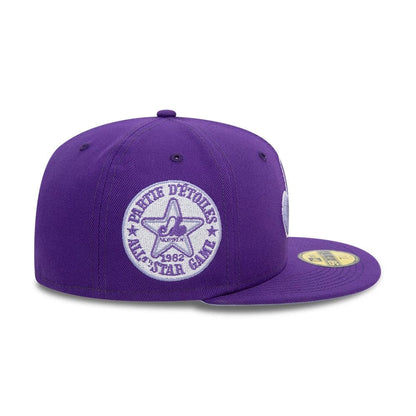 This is a Montreal Expos All Star Game Purple 59FIFTY Fitted Cap 5