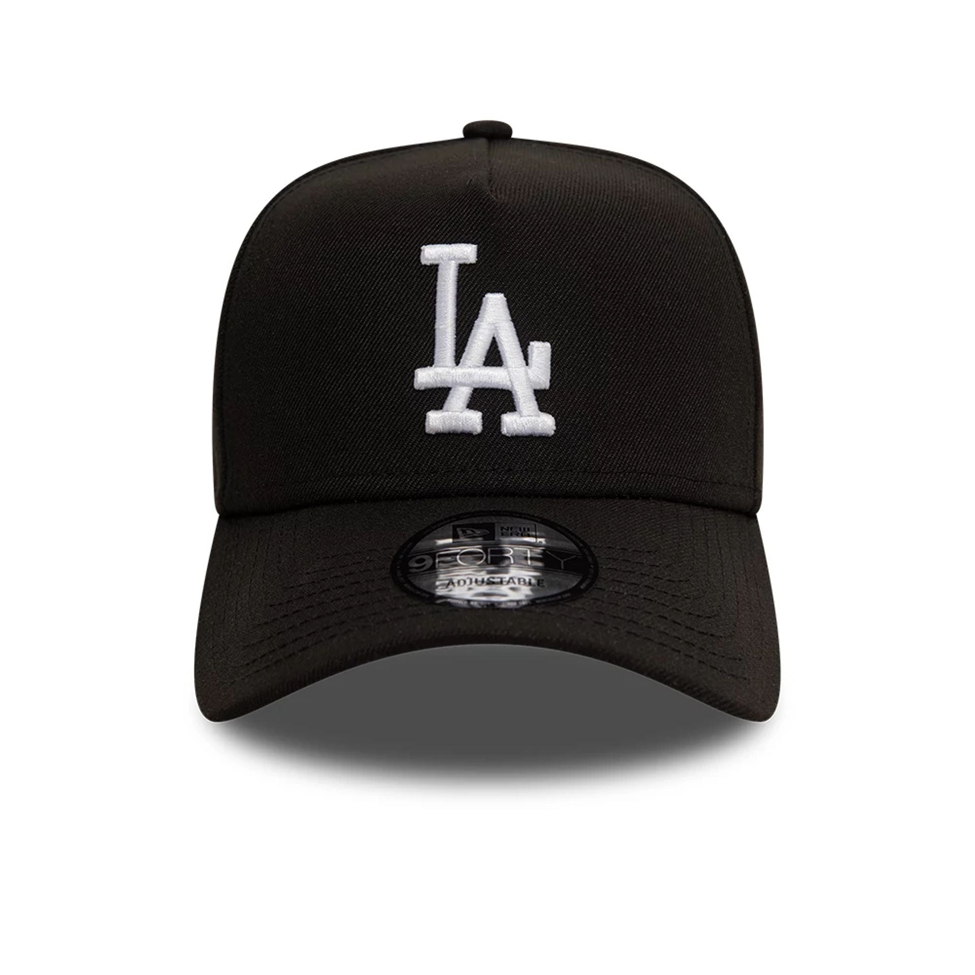 Pictured is this LA Dodgers Black White Black 9FORTY A-Frame Cap 2