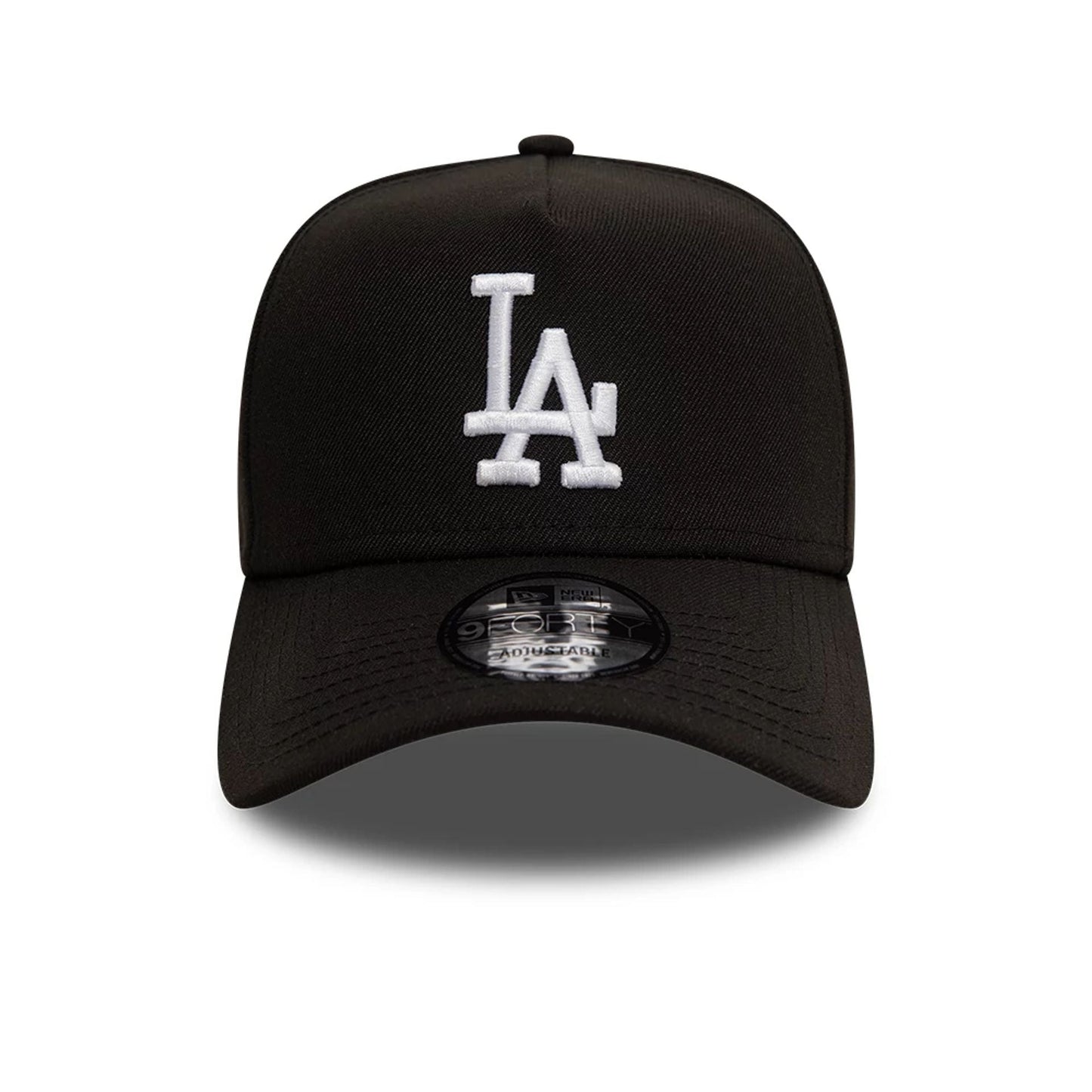 Pictured is this LA Dodgers Black White Black 9FORTY A-Frame Cap 2