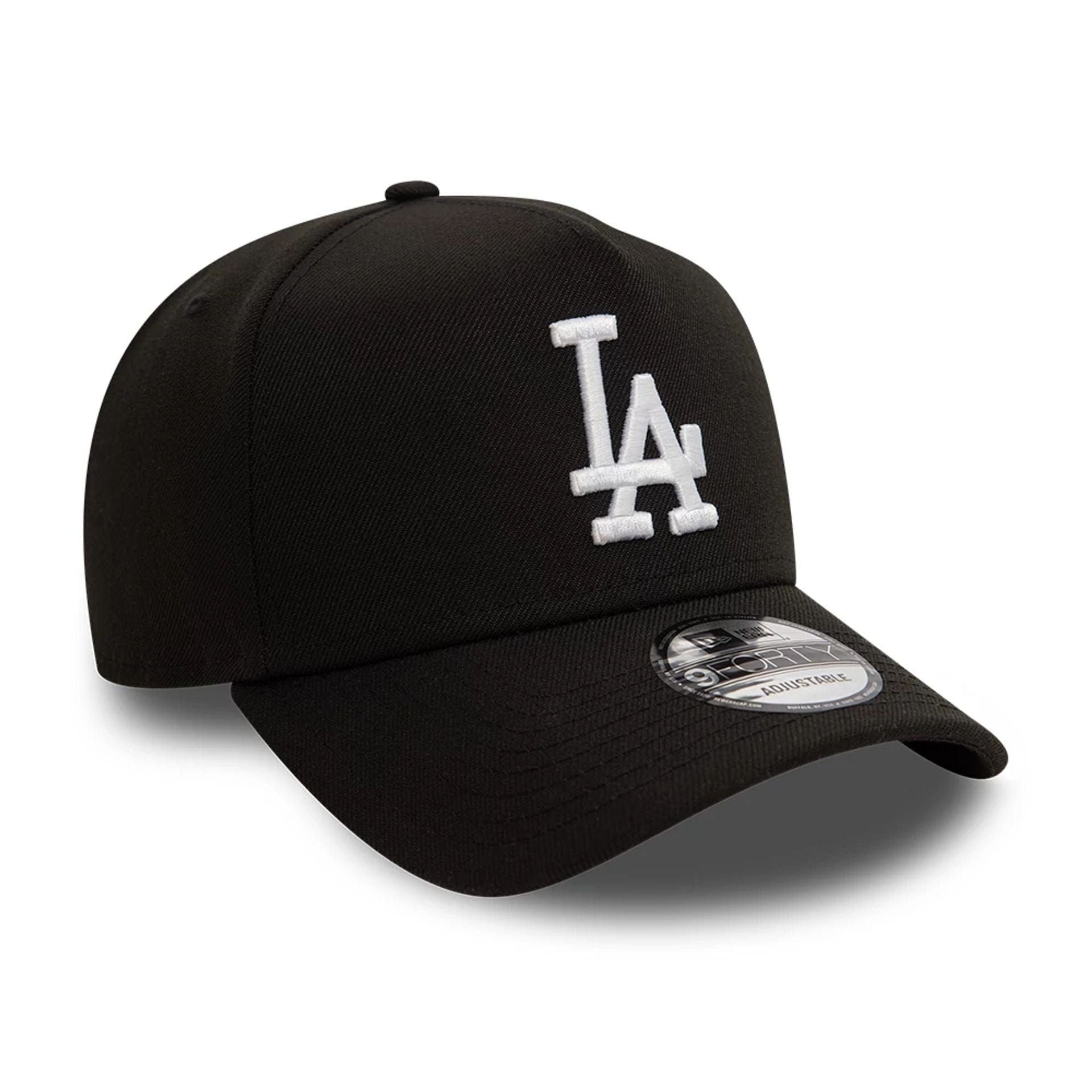 Pictured is this LA Dodgers Black White Black 9FORTY A-Frame Cap 3