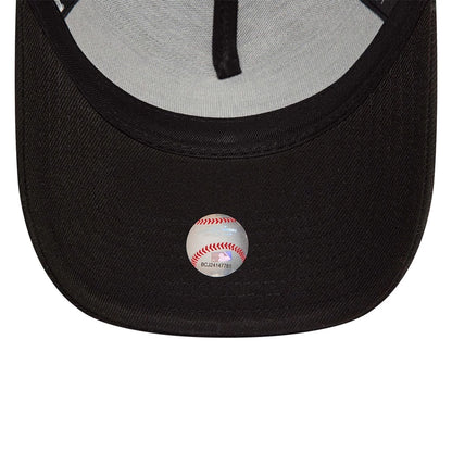Pictured is this  LA Angels Black White Black 9FORTY A-Frame Cap 7