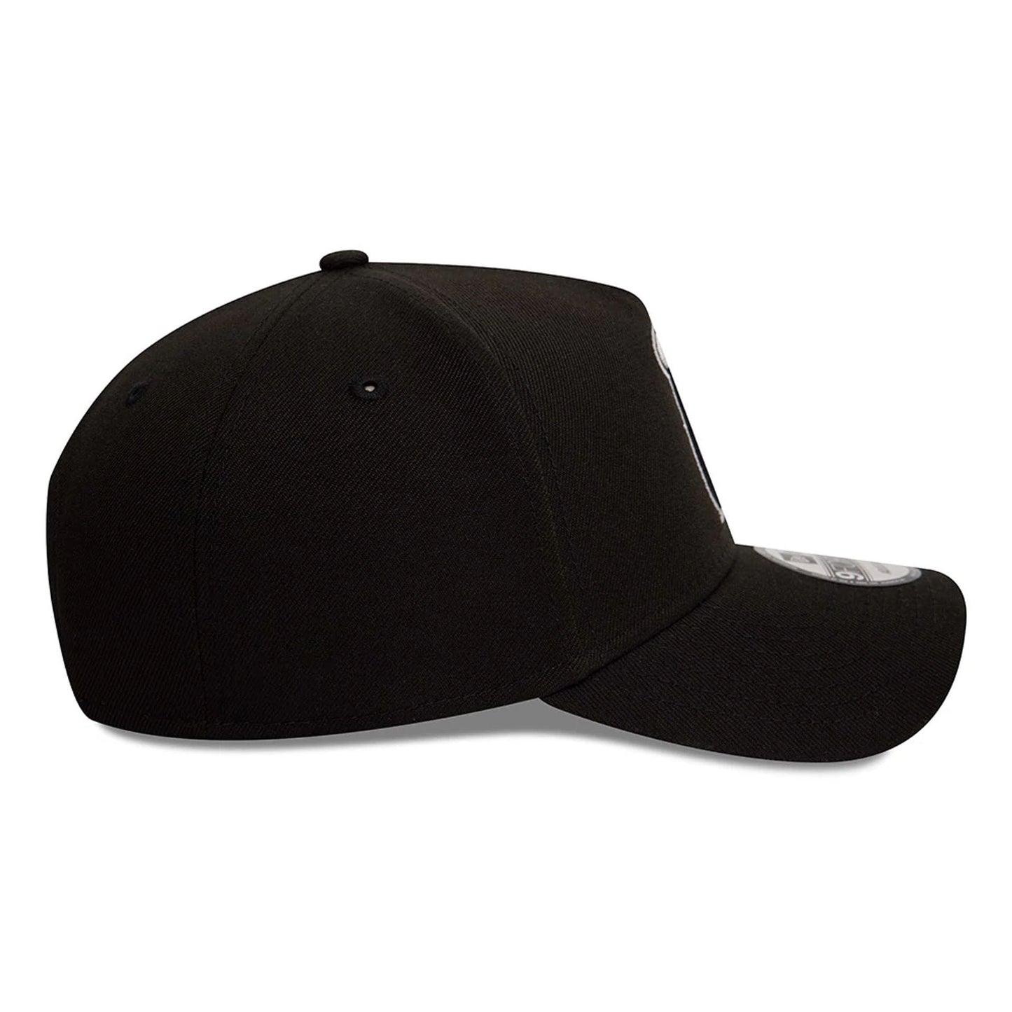 Pictured is this  LA Angels Black White Black 9FORTY A-Frame Cap 5