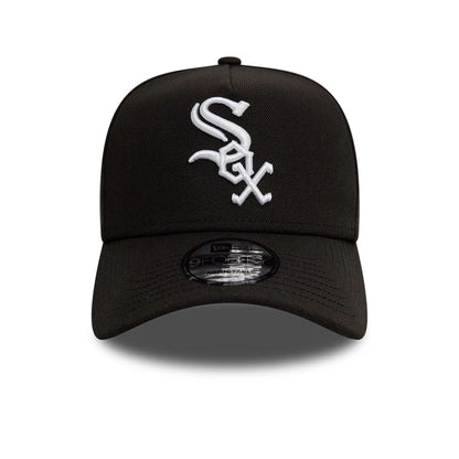Pictured is this Chicago White Sox Black White Black 9FORTY A-Frame Cap 2