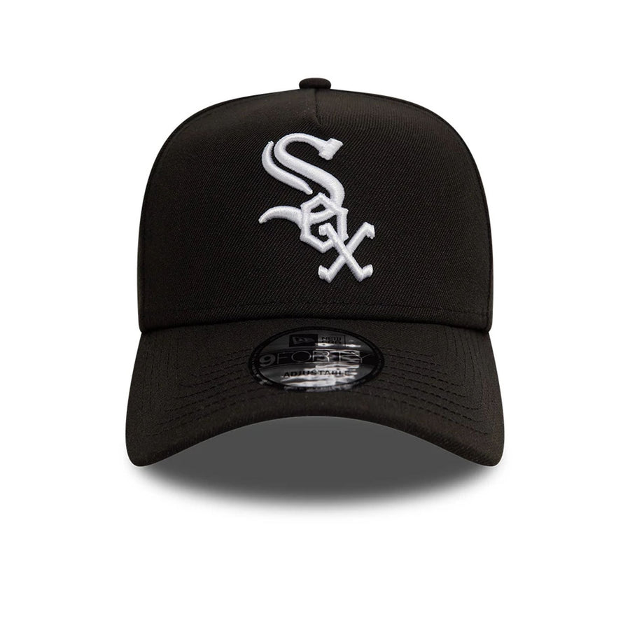 Pictured is this Chicago White Sox Black White Black 9FORTY A-Frame Cap 2