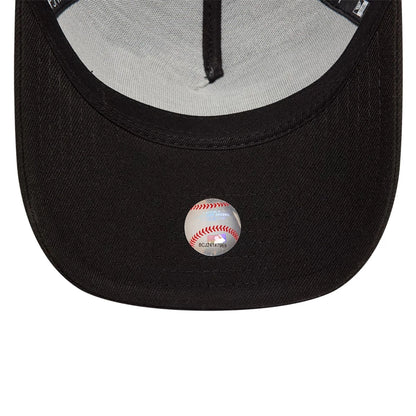 This is a LA Angels Black White Black 9FORTY A-Frame Cap 2