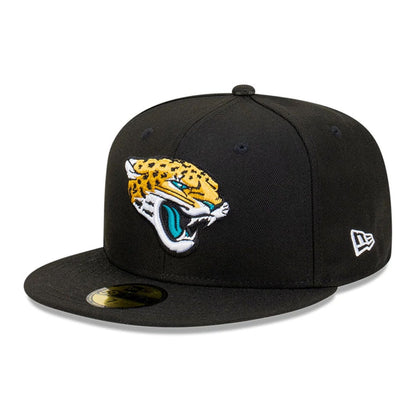This is a Jacksonville Jaguars NFL Black 59FIFTY Fitted Cap 1