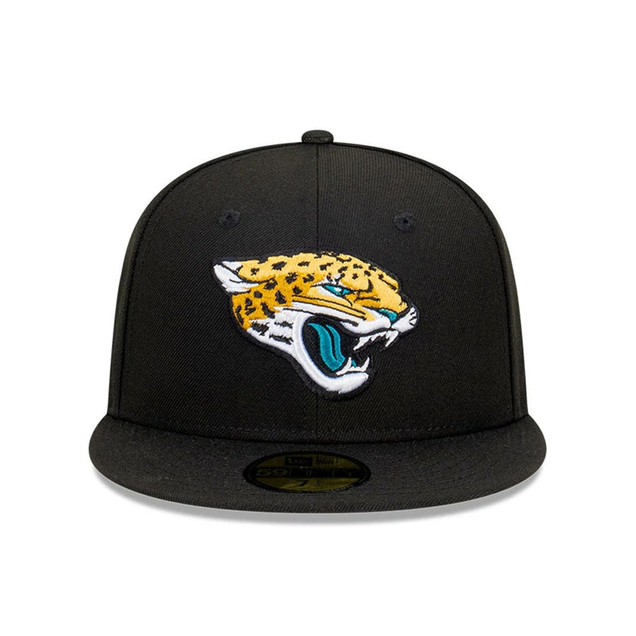 This is a Jacksonville Jaguars NFL Black 59FIFTY Fitted Cap 3