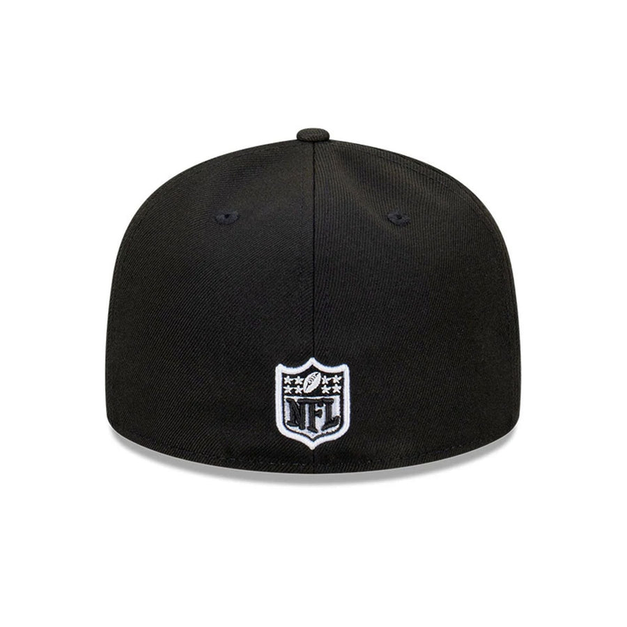 This is a Jacksonville Jaguars NFL Black 59FIFTY Fitted Cap 5