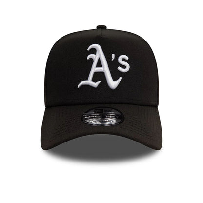 This is a Oakland Athletics Black White 9FORTY A-Frame Adjustable Cap 2