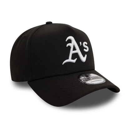 This is a Oakland Athletics Black White 9FORTY A-Frame Adjustable Cap 3
