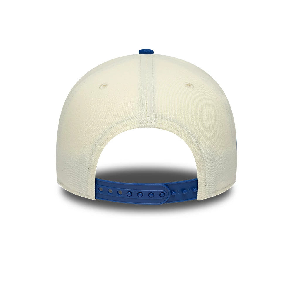 Pictured is this MLB Cooperstown LA Dodgers 9FORTY A-Frame cap in white & blue. 7