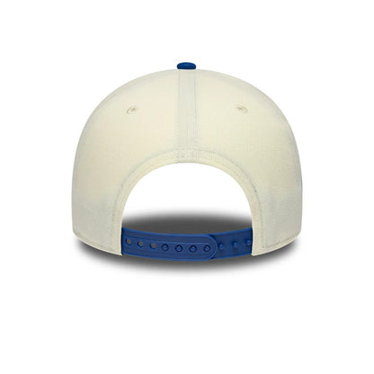 Pictured is this MLB Cooperstown LA Dodgers 9FORTY A-Frame cap in white & blue. 7