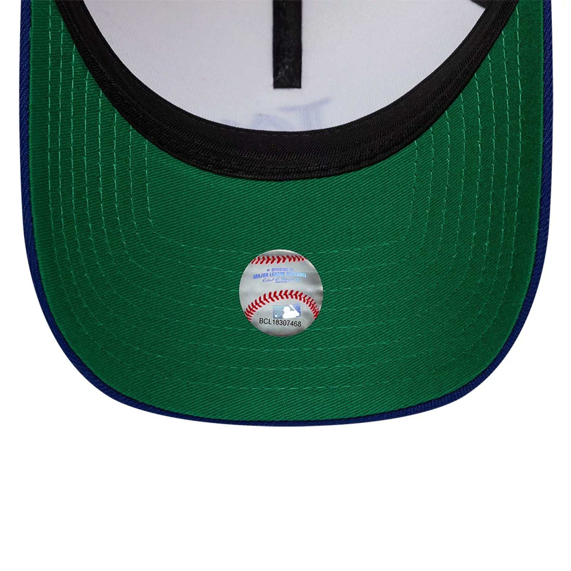 Pictured is this MLB Cooperstown LA Dodgers 9FORTY A-Frame cap in white. 2