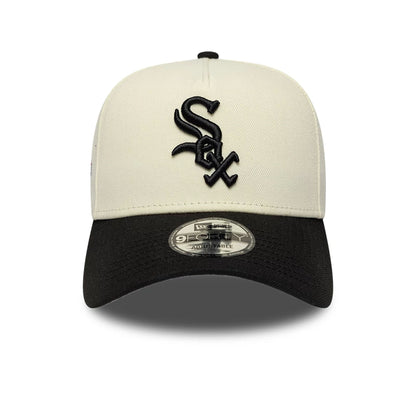 Pictured is this MLB Cooperstown Chicago White Sox 9FORTY A-Frame cap in white. 3