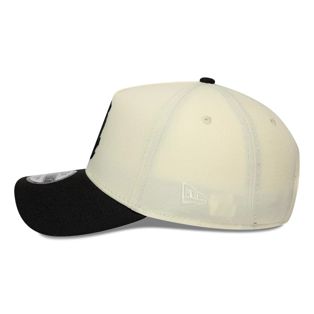 Pictured is this MLB Cooperstown Chicago White Sox 9FORTY A-Frame cap in white & black. 6