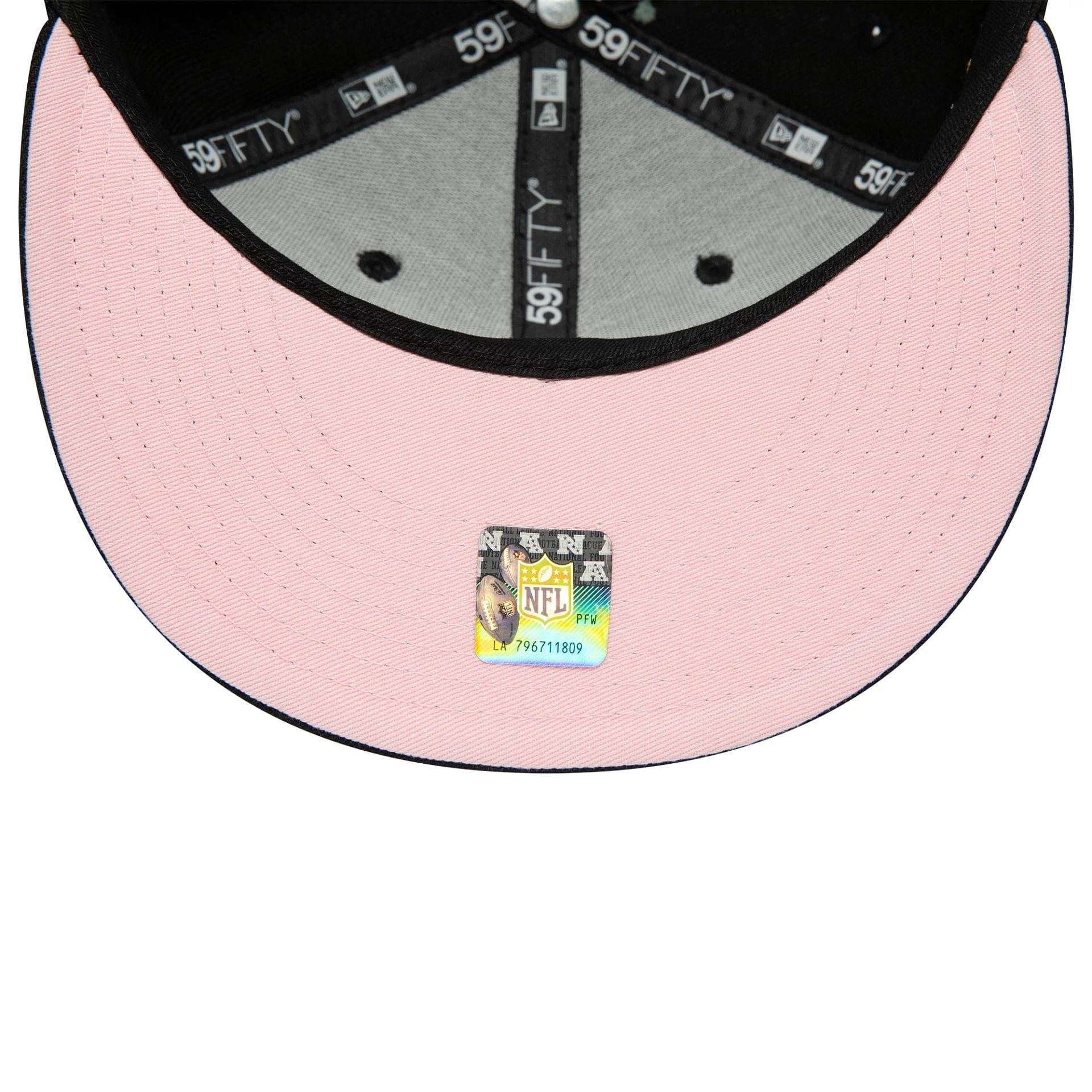 Gorra San Francisco 49ers NFL Super Bowl 59FIFTY Fitted Negro