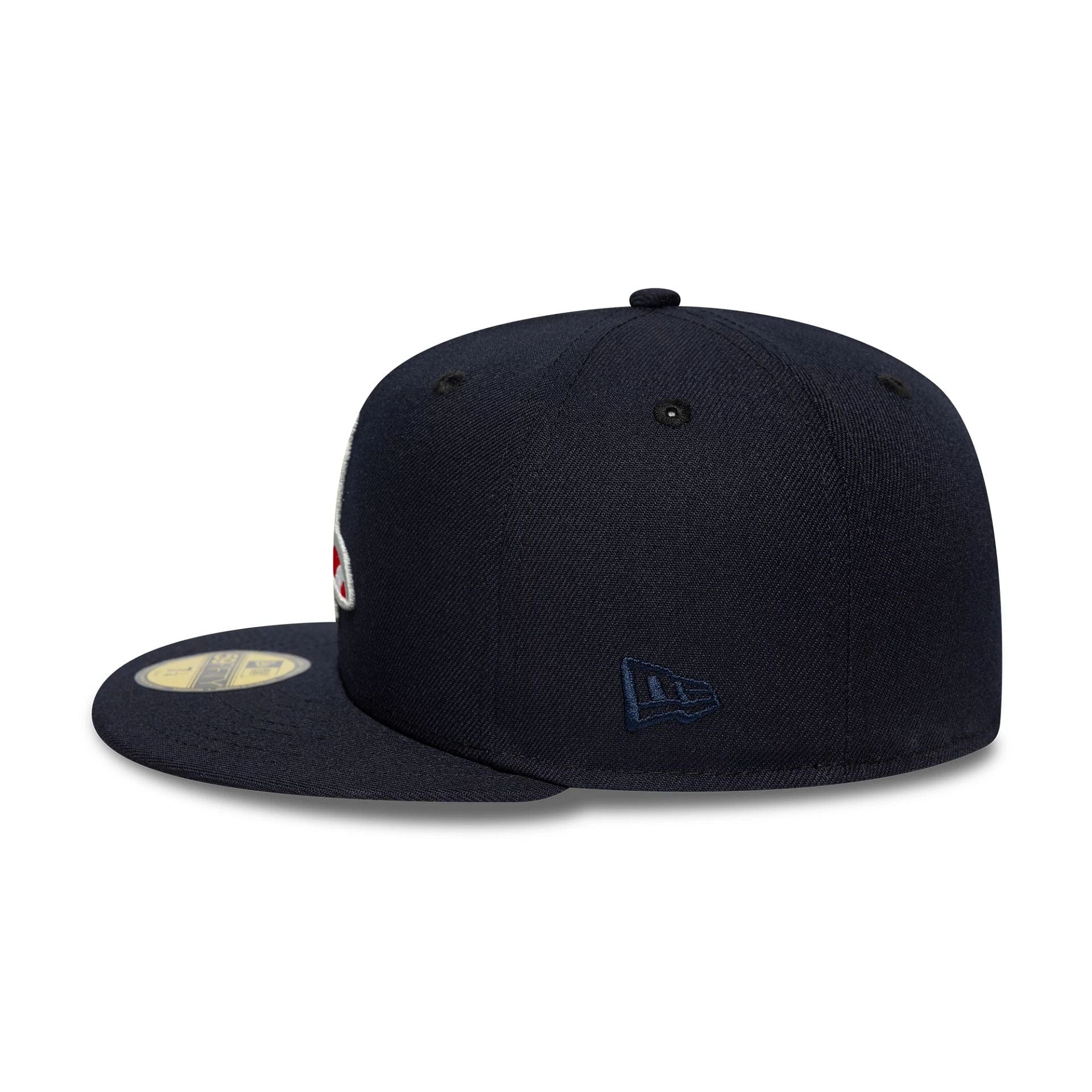 This is a Boston Red Sox Cooperstown Navy 59FIFTY Fitted Cap 5