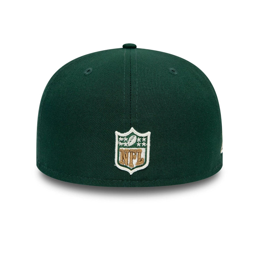 This is a New England Patriots NFL Super Bowl Dark Green 59FIFTY Fitted Cap 5