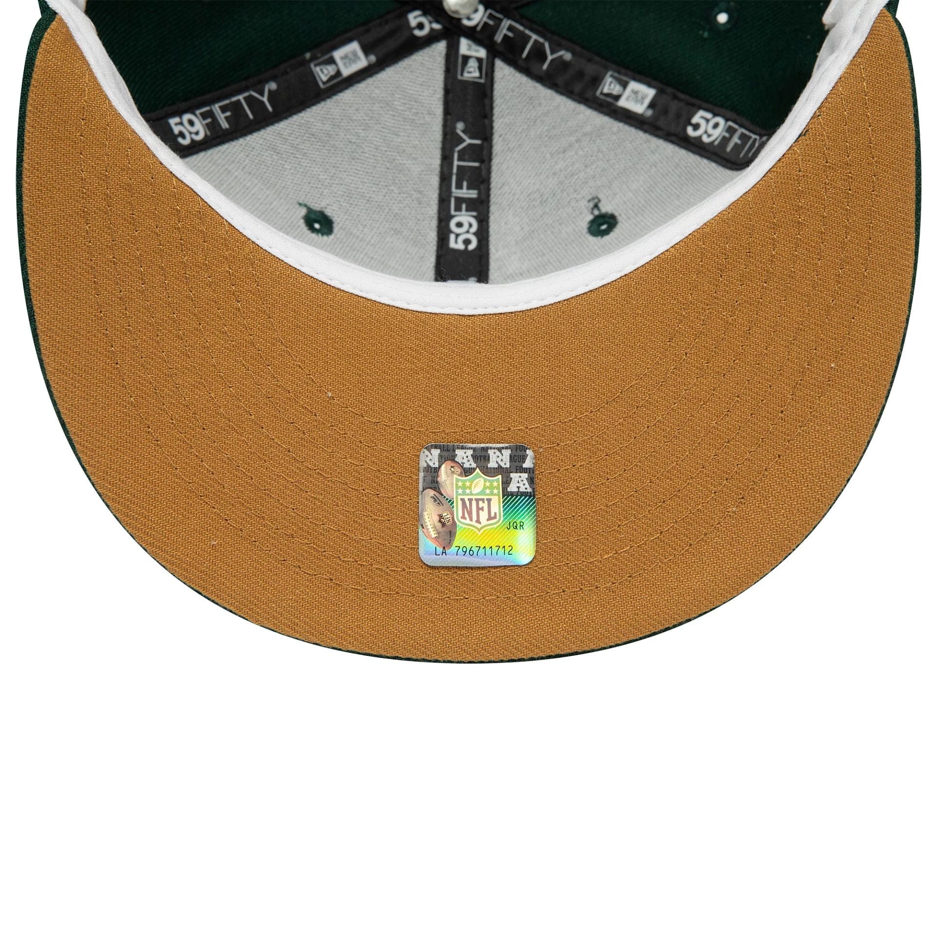 This is a New England Patriots NFL Super Bowl Dark Green 59FIFTY Fitted Cap 2