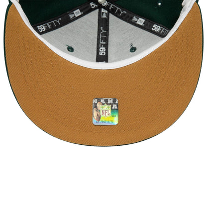 This is a New England Patriots NFL Super Bowl Dark Green 59FIFTY Fitted Cap 2