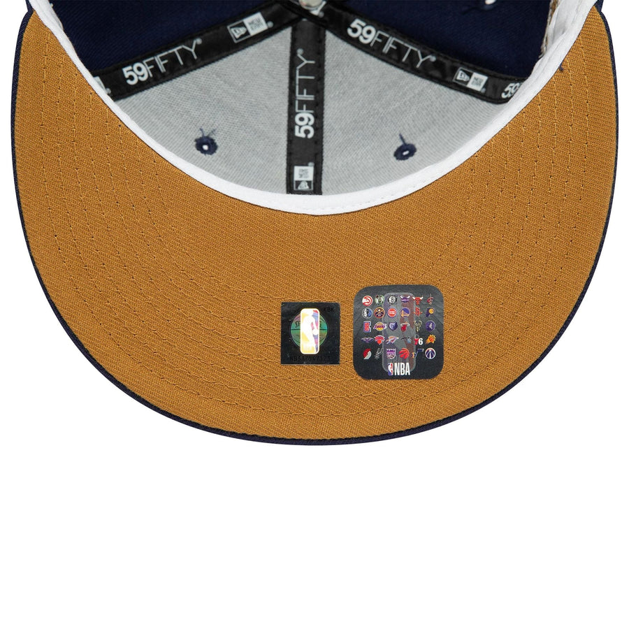 This is a Houston Rockets NBA Side Patch Navy 59FIFTY Fitted Cap 2