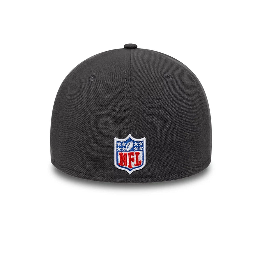 This is a Buffalo Bills NFL Grey 39THIRTY Stretch Fit Cap 4