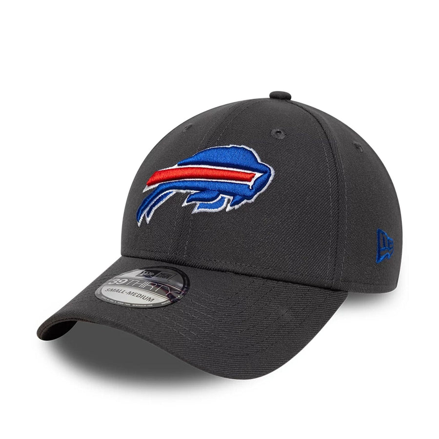 This is a Buffalo Bills NFL Grey 39THIRTY Stretch Fit Cap 1