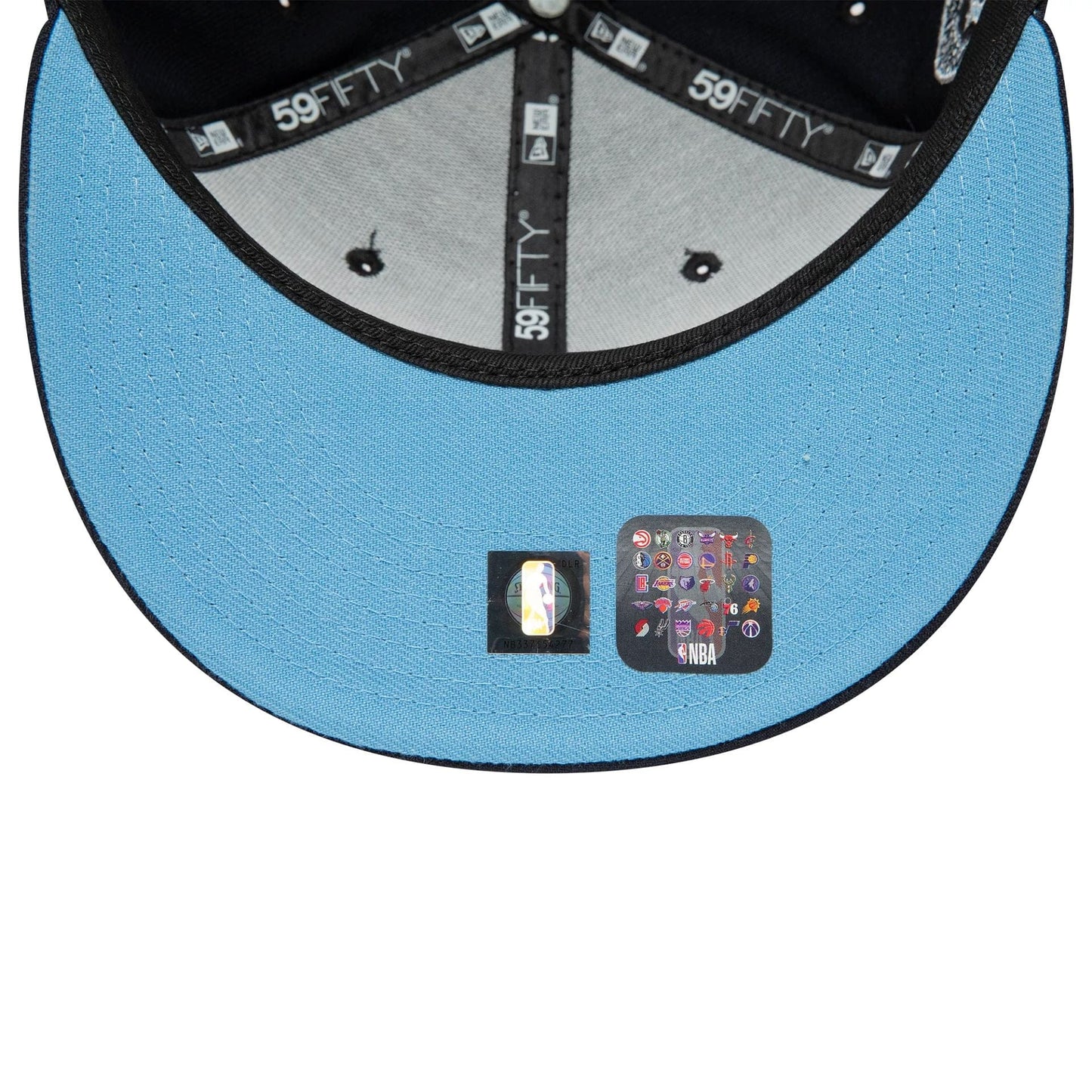 This is a Chicago Bulls NBA Side Patch Navy 59FIFTY Fitted Cap 2